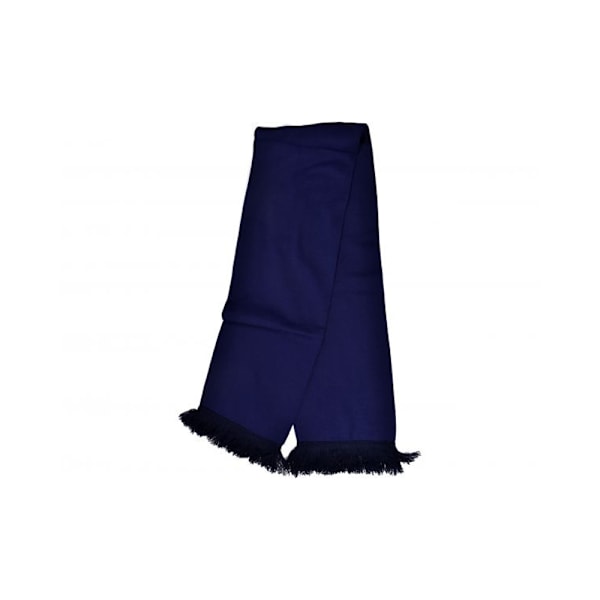 BB Sports Bar Strikket Vinter Skjerf One Size Marineblå Marine Navy One Size