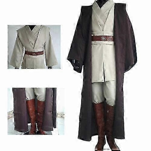 Obi-wan Kenobi Jedi -aikuisten asu Brown M