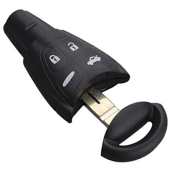 Kuuma 4-painikkeinen kauko-ohjaimen avaimenperäkotelo avaimenaihio SAAB 9-3 93 2003 2004 2005 2006 2007 2008 2009 automallin avainkotelolle