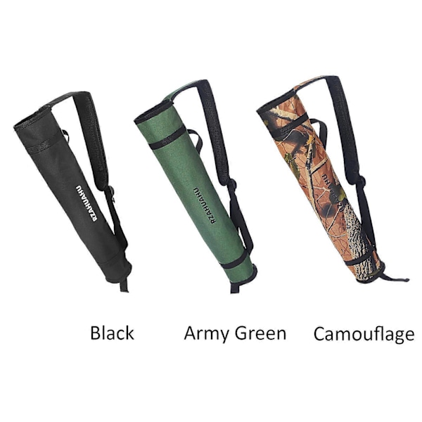 Pilkogger for bueskyting med belteklips for ungdomspiler Army green