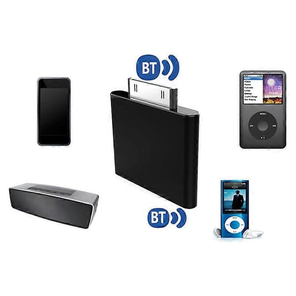 30-bens Bluetooth-lydsender til iPod Classic, iPod Nano Touch, trådløs stereolydadapter Bl