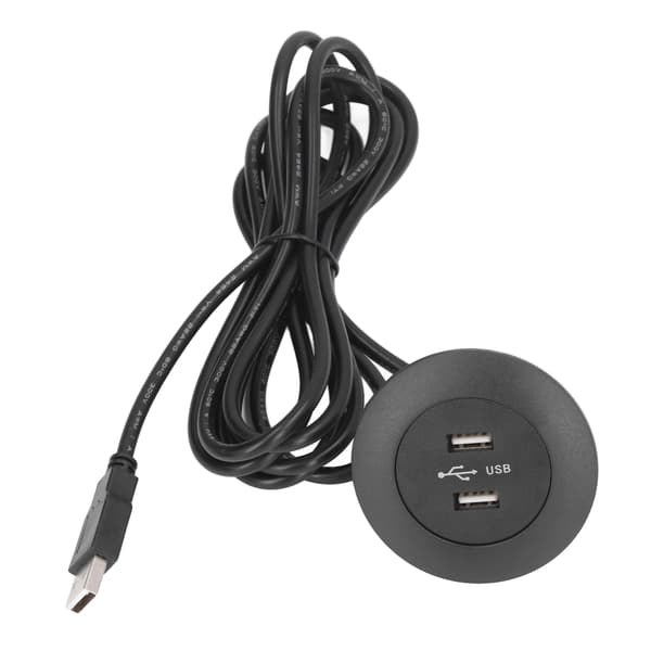 Sofa USB-ladekontakt innfelt montering doble USB-ladeportuttak for hjemmet