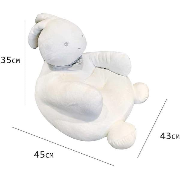 Pehmustettu sohva lapsille df-rabbit-white