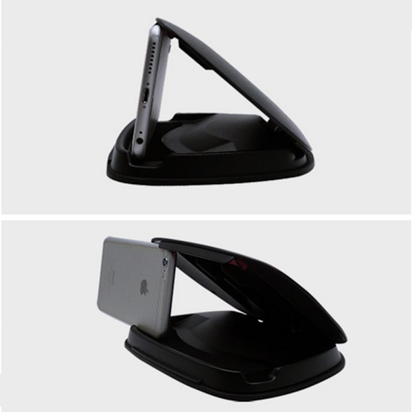 Bil GPS Dashboard Mobiltelefon Dashboard Centerkonsol Beslag Silikone Skridsikker Pad Base Bil Navigator Kreativ Snap-in - Lille