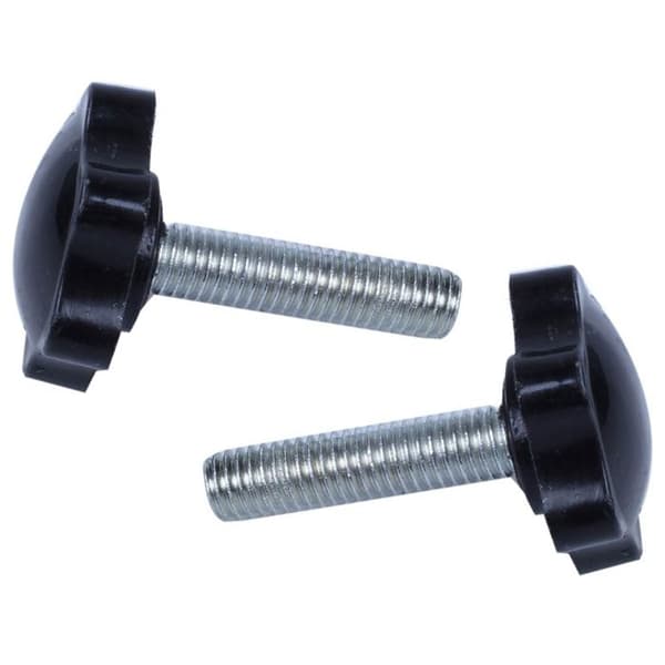 8 sorte stjernegreb M8 x 30 mm med 32 mm udvendigt gevind
