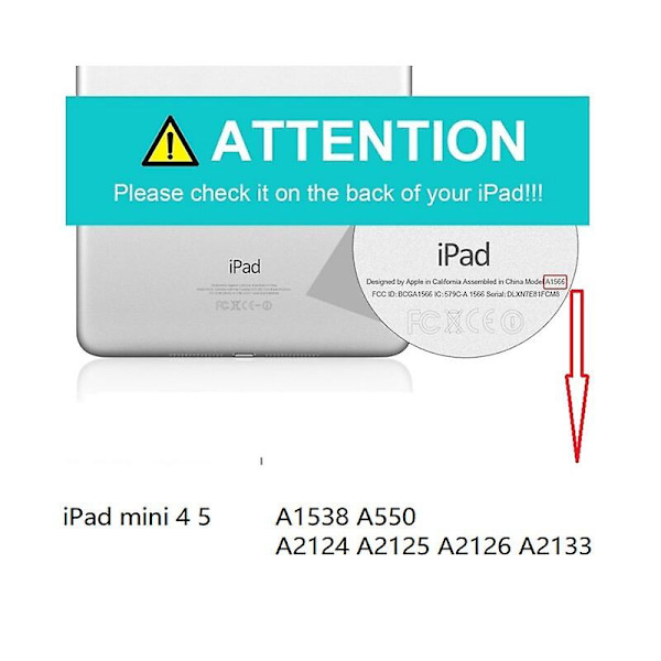 Kotelo iPad Mini 4 ja Mini 5 -malleille näppäimistöllä A1538 A2124 Abs Langaton Funda iPad Mini 4 ja 5 -näppäimistökotelolle Gold For ipad mini 4 5