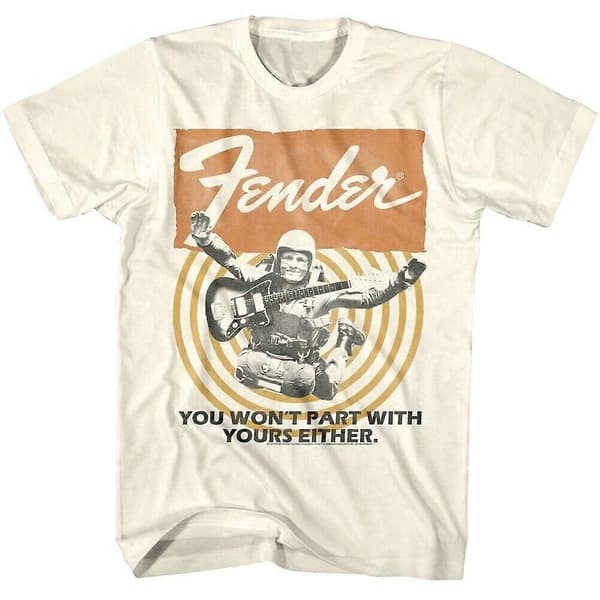 Fender Skydiving Gitarr Herr T-shirt TS0273 L