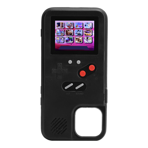 2 in 1 Handheld Game Console Phone Case Protective Shell for iPhone 12 Pro Max Black