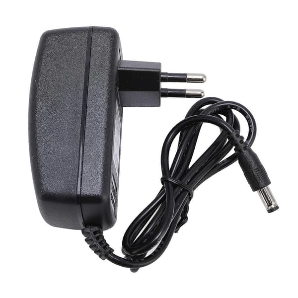 12V 2.5A Strømadapter 5.5x2.5mm DC Strømkabel for LED-skjermer Høyttaler Sikkerhetssystemer EU Plug