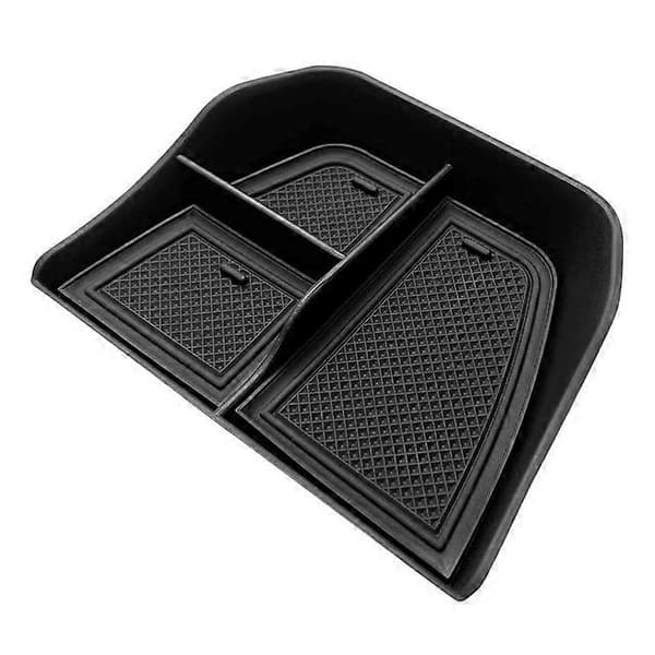 Oppbevaringsboks for bilens sentralkontroll for Megane E-Tech 2022 2023 Auto Interior Renault Megane E-Tech Tilbehør 2023 Black