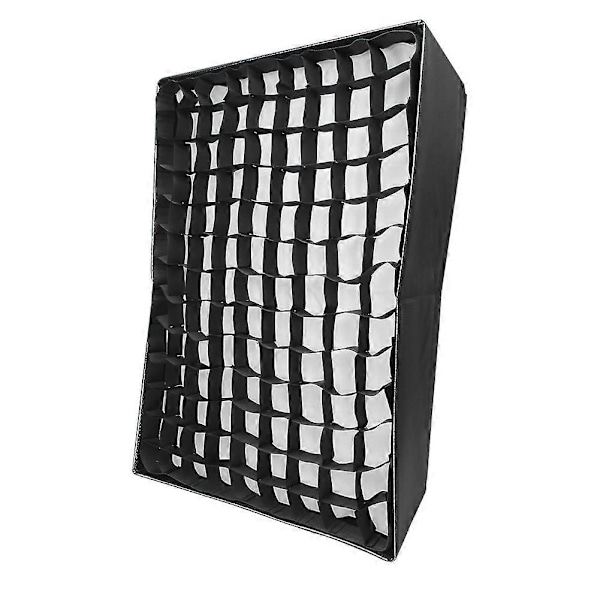 Video Light Softbox RX-12SBHC Honey Comb Softbox til Roll Up Fotograferingslys - Softbox med Honeycomb Grid til Videobelysning