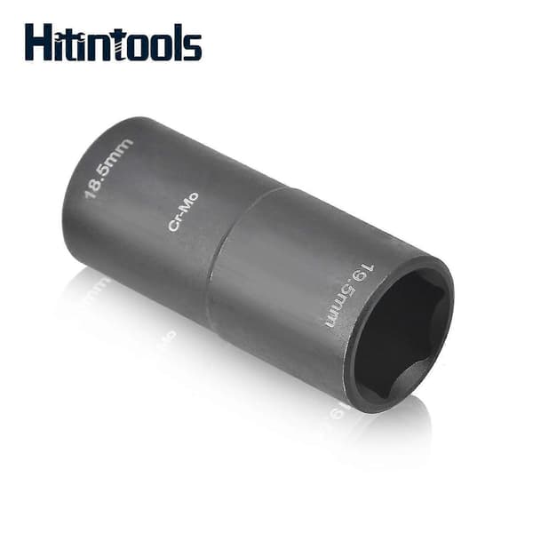 1/2\" Dobbel Ended Dyp Slagpipe 18.5mm 19.5mm Hjulbolt Mutterfjerner No.43175