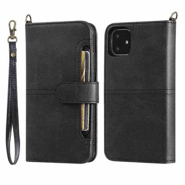 iPhone 11 Practical Case with Magnetic Shell 6-Compartment Winston V2 Svart black