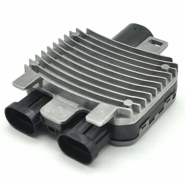 Radiator Køleventilator Kontrolmodul Relæ ECU til Leopard til 940009402 941.0138.01 941013801 Silver