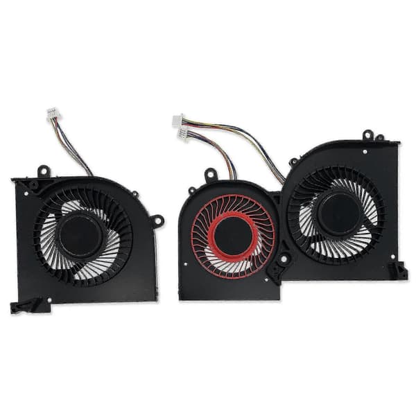 Kompatibel med Msi Gs65 Gs65vr Ms-16q2 bærbar CPU-køleventilator 5v 0.5a 4pin GPU-radiator CPU fan-GPU fan