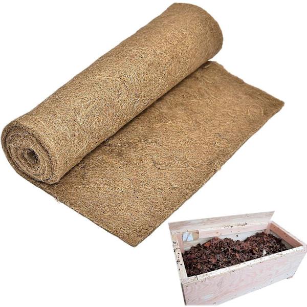 Subpod Orm Vinterkompostboks, Ormebøtte, Mørk Fibermatte, Jutefibermatte