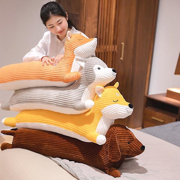 25/35/50/65cm Bubble Tea Cup Shaped Pillow Pearl Milk Tea Cup Stuffed Plush Toy Cushion Creative Sofa Decor Funny Birthday Gift Fox about 110cm