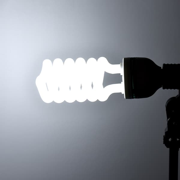 Spiral Fluorescent Light Bulb 135W 5500K Daylight E27 Socket Energy Saving for Studio Photography Video Lighting