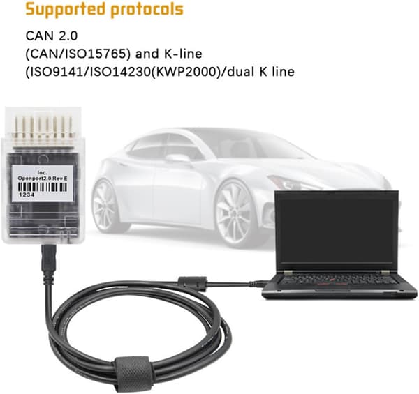 Working Online Full Chip Tactrix Openport2.0 with Auto Chip Tuning Tool Cable Scanner Car Software Diagnostic Tool