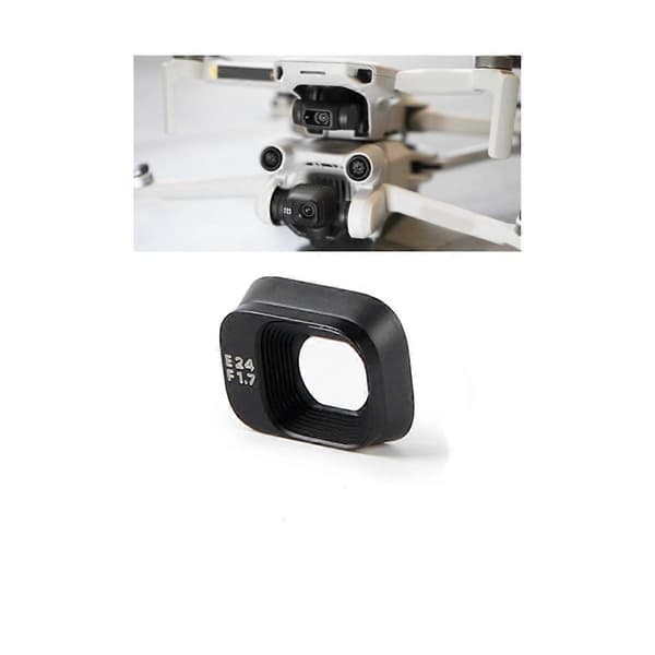 For Mini 3 Pro Gimbal Kamera Linse Front Shell Bærbar Drone Reparasjonsdeler Erstatning Black