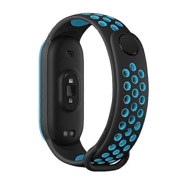 Armband för Xiaomi Mi Band 5 Black Blue