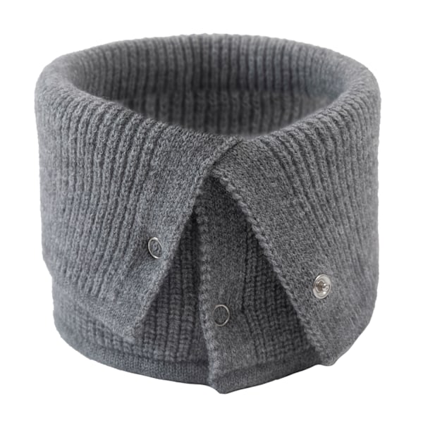 Höst och vinter: ny enfärgad ullscarf, varm, töjbar och utdragbar, för män och kvinnor.