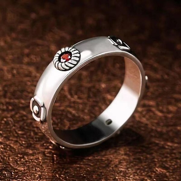 Anime Det rörliga slottet Cosplay Ring Hayao Miyazaki Sophie Howl Kostymer Unisex Metallringar Smycken Rekvisita Tillbehör Present [GGL] 1Pcs Blue