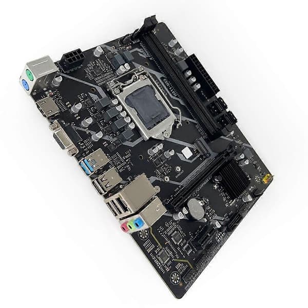 H311-D3 Bundkort 1151 DDR3 Hukommelsesunderstøttelse 6789 Generation CPU I3 I5 I7 Computer Bundkort Black