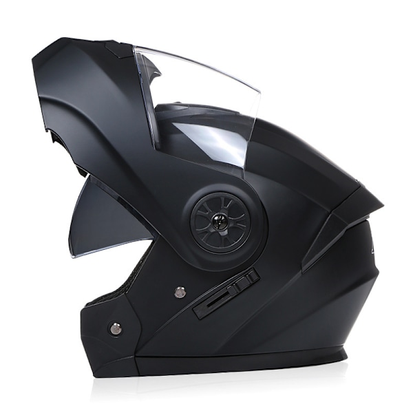 Arrival Herre Motorcykel Professionel Racing Flip Up Hjelm Abs Materiale Modulære Dobbelt Linse Hjelme 1 S（55-56）