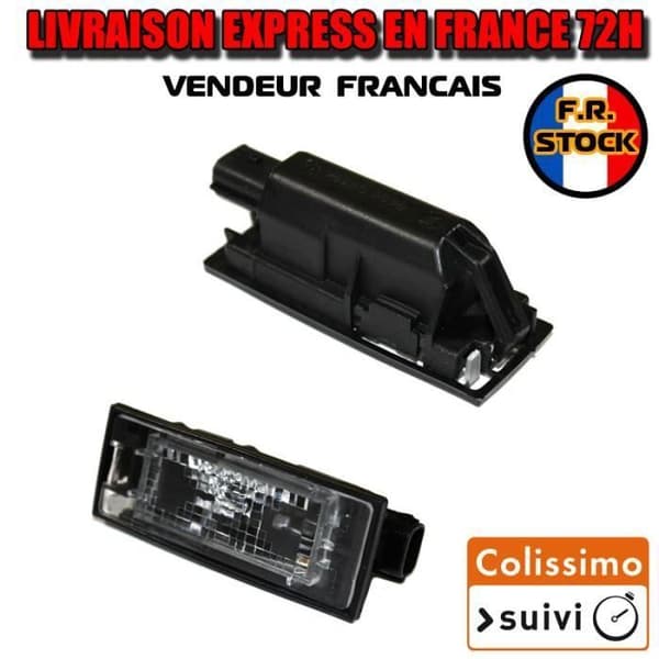 Original Renault CLIO LAGUNA III nummerpladelys 8200480127