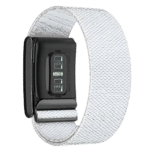 WHOOP 4.0 Fitness Tracker med elastisk justerbar håndledsrem - White