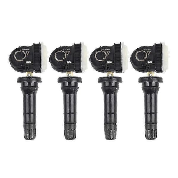 Opel TPMS Sensor 433MHz Däcktrycksventil 13506028 4st Set BlackSilver