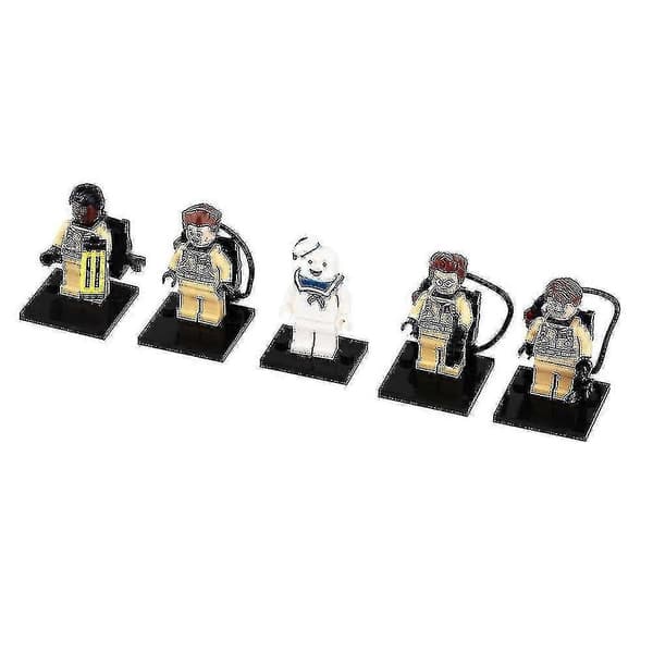5 stk./sæt Ghostbusters Dukke Gave Hjem DIY Byggeklods Legetøj Action Figur