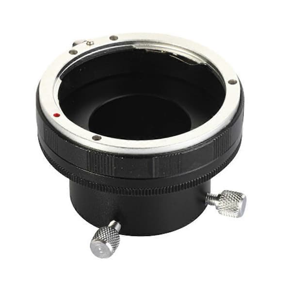 Teleskoplinseadapter 1,25 tommer linseadapter for Canon makrolinseadapter for Canon EF/EFFS-fatning Black