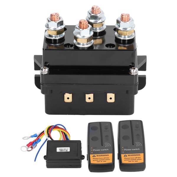 DC500A 12V Wireless Winch Remote Control Kit Winch Solenoid Relay for 8000lbs-12000lbs ATV UTV