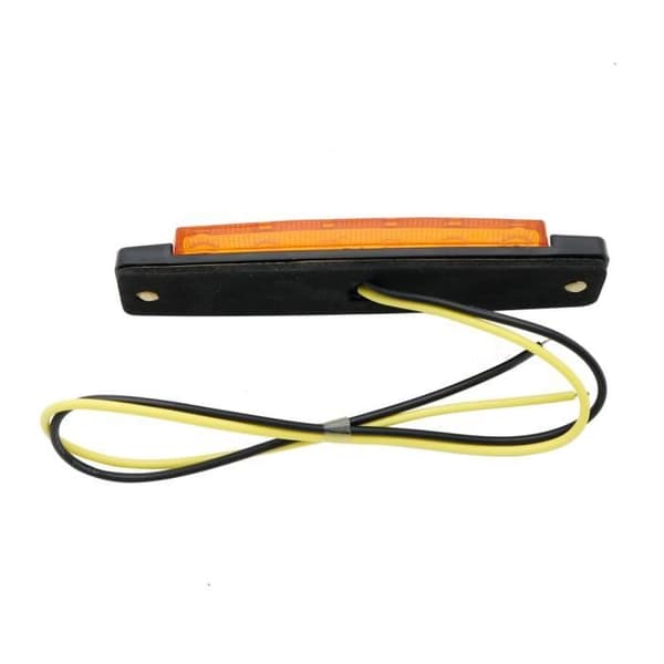 24V - 20 stk rød - Vanntett LED sidemarkeringslys, baklys, parkeringslys, buss