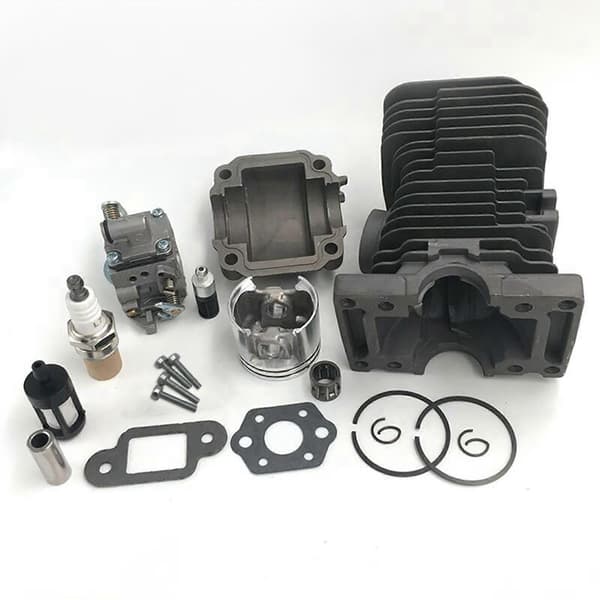 38mm moottorin sylinterimäntä kampiakseli Stihl MS170 MS180 018 moottorisahaan 2SET Black