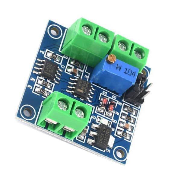 Spænding til PWM-konvertermodul 0-5V 0-10V til 0-100% PWM justerbart strømmodul Multicolor