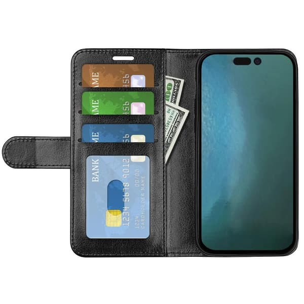 SiGN iPhone 14 Pro Max Pung Etui - Sort 80