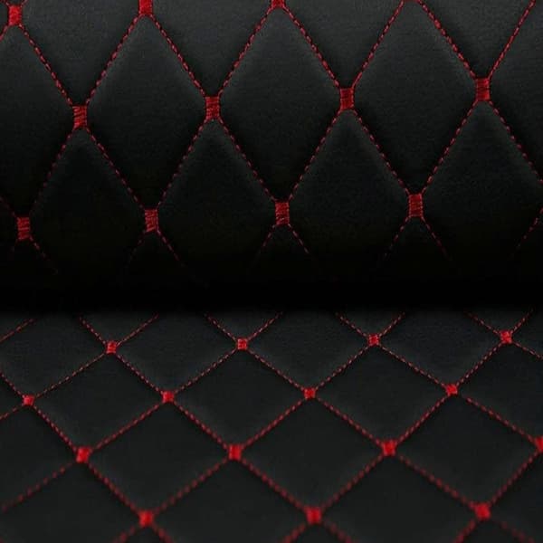Faux Leather Møbelstoff, Premium Robust Møbelmateriale, 1,43m x 1m, Selges per Meter for Søm