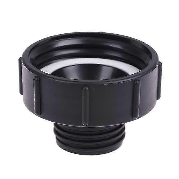S100X8 til S60X6 IBC Tank Connector Adapter til IBC Adapter Reduktion black 100mm