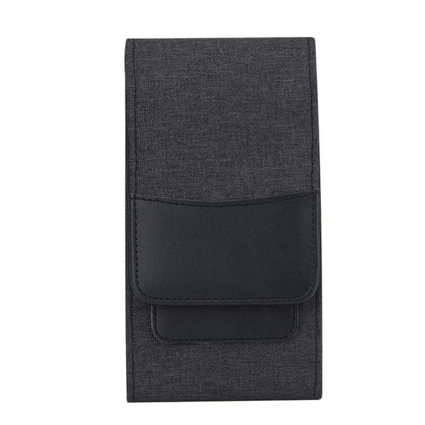 Nylon midjeveske med belteklips - perfekt for iPhone og Samsung!
