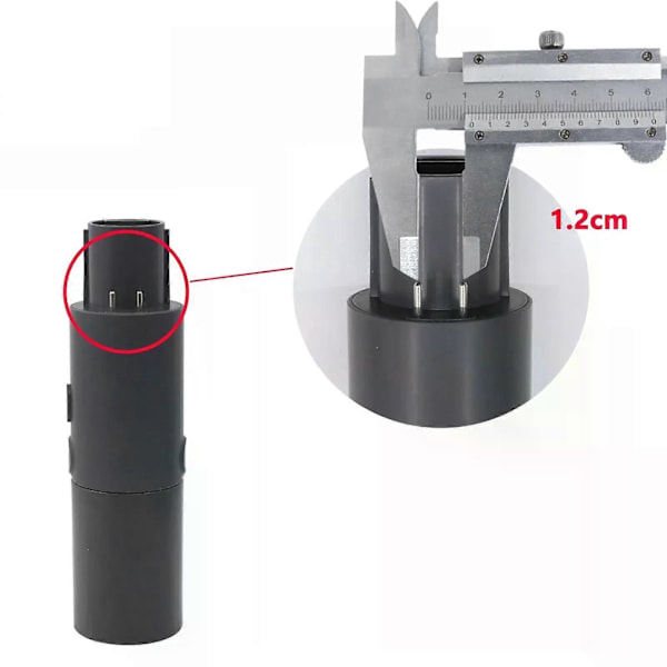 HaKeLai Original Dreame V12 V11SE T10 T20 T30 R20/R20pro Dammsugare Bottenadapter Flexibla Tillbehör Konverteringshuvud montering Original