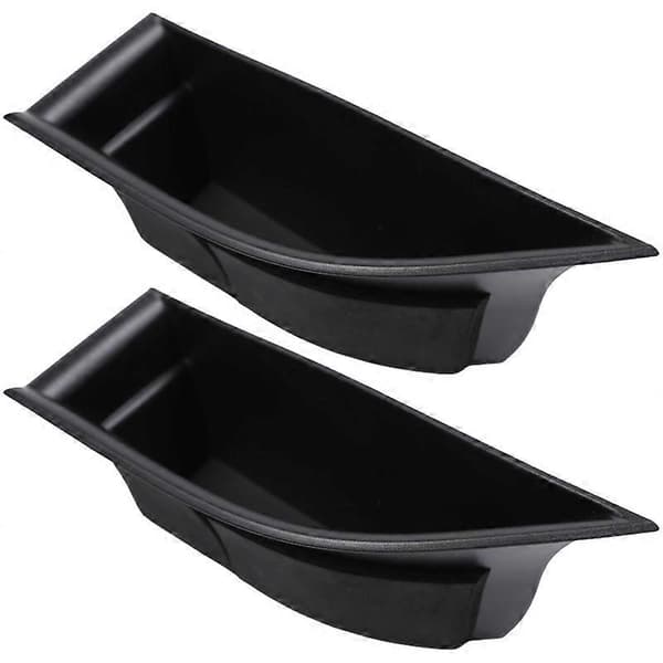 til Evoque 2012-2015 Fordør Håndtag Opbevaringsboks Beholder Bakke Tilbehør Black