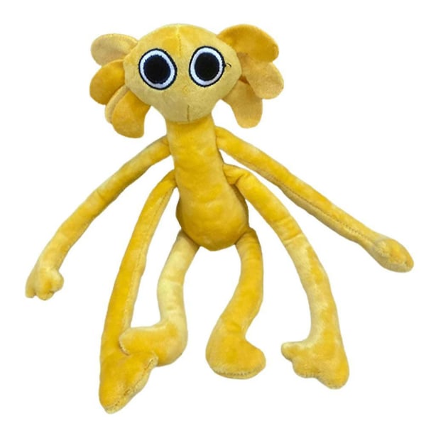 Roblox Dörrar/regnbåge Vänner Populärt spel Mjuk plysch Söt tecknad gosedjur Plysch Doll Collection Present Type2 Dark Yellow 36cm