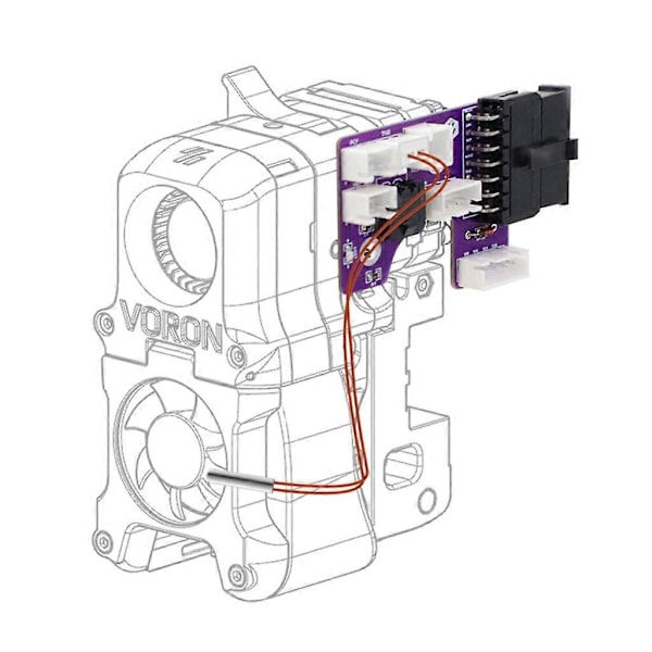 Termistor Patron Sensor NTC-100K B3950 Høj Temperatur 300 Varmelegeme Blok NTC100K NTC100Kgeneric til 3D Printere