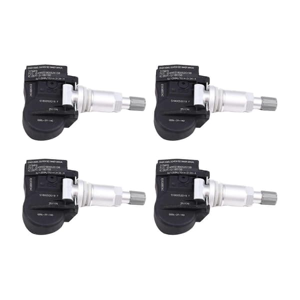 4PCS TPMS-sensor Däcktrycksövervakningssensor 315MHZ GDDL-37-140 BHA4-37-140A för 6 CX-3 CX-5 2019 2020