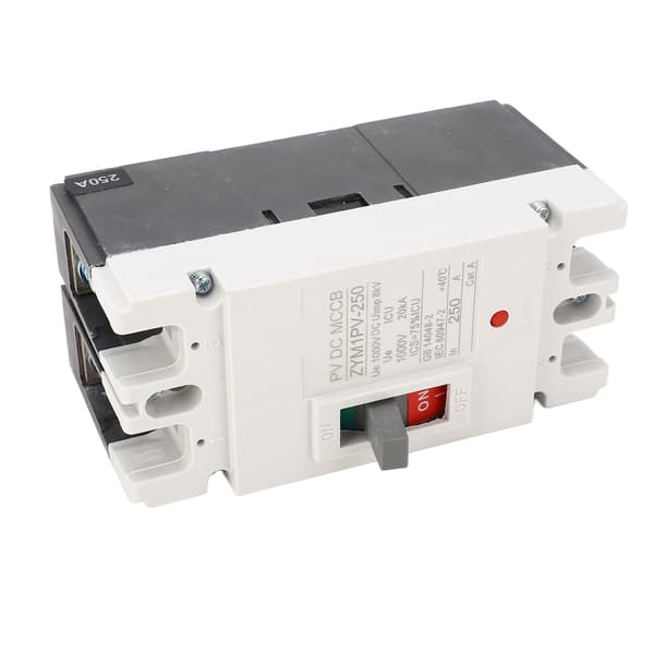 2P Miniatyrbryter Støpt DC 1000V 250A 20KA Brytekapasitet