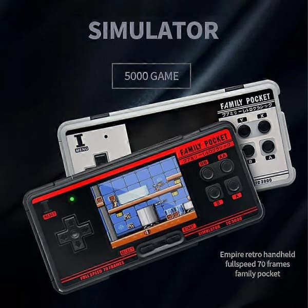 FC3000 V2 Retro Handheld Game Console IPS Screen Video Game with Joystick 4000+ Games