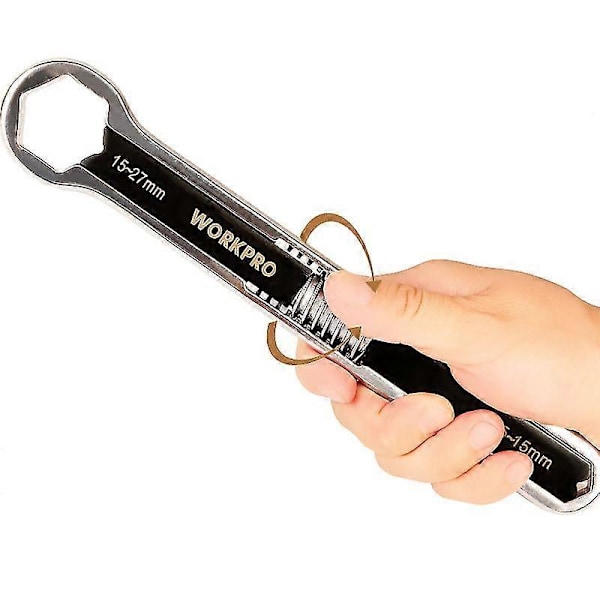 Workpro W072031n Multifunksjonell Justerbar Skiftenøkkel Liten- 12